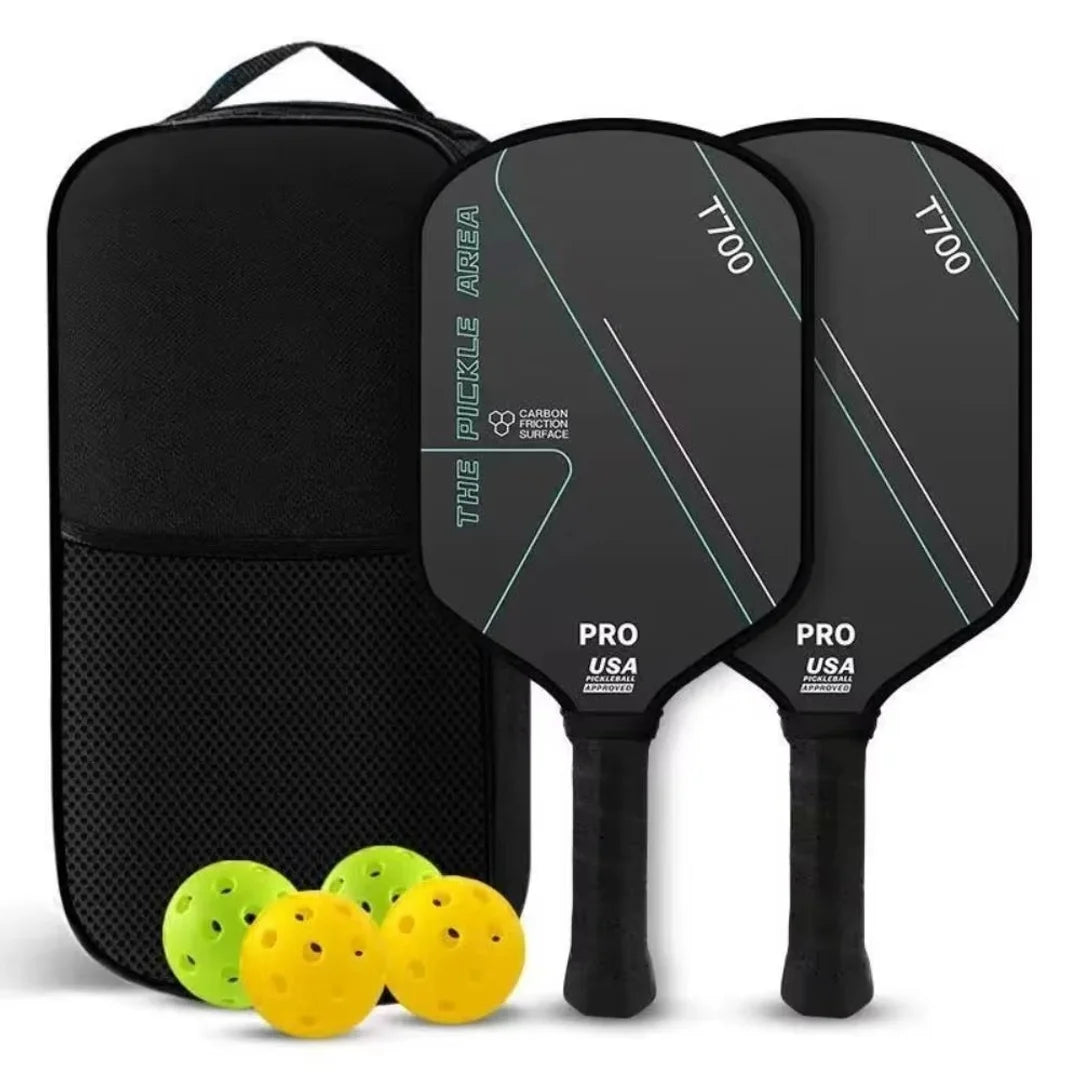 FrostSpin™ Series | Lightweight Carbon Pickleball Paddles